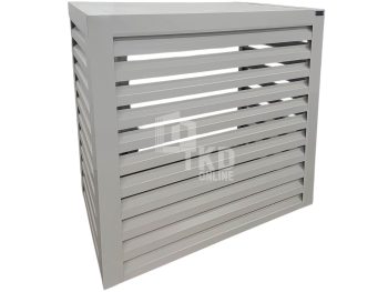 Osłona klimatyzatora – pompy ciepła 120x40x140 cm biały TKD448