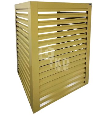 Osłona klimatyzatora – pompy ciepła 120x80x180cm cm Piaskowy TKD448